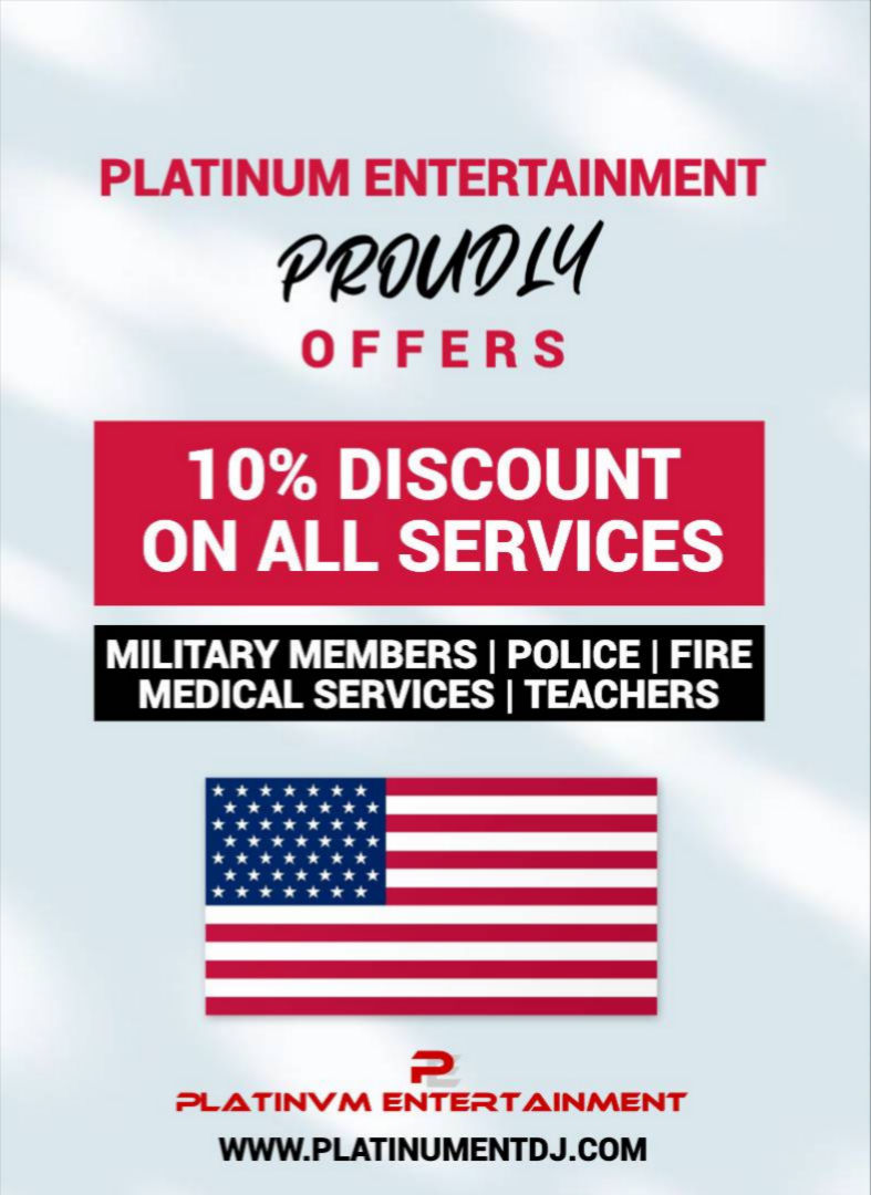 Discounts for Military & 1st Responders