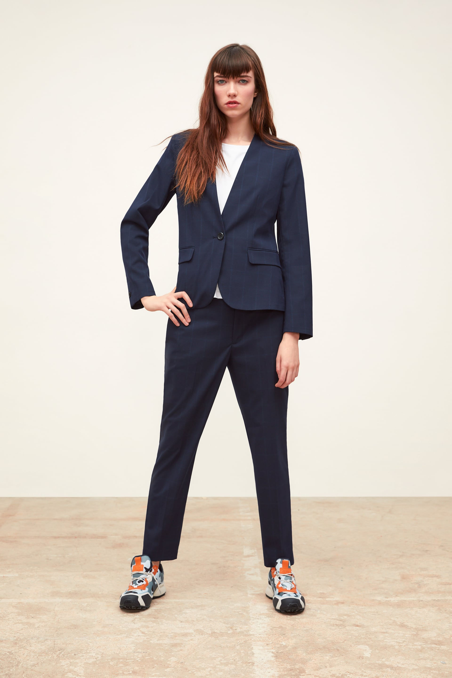 Zara Plaid Blazer
