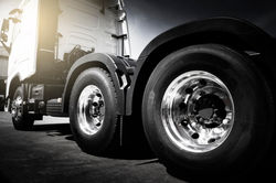 Semi truck trailer freight industry tran