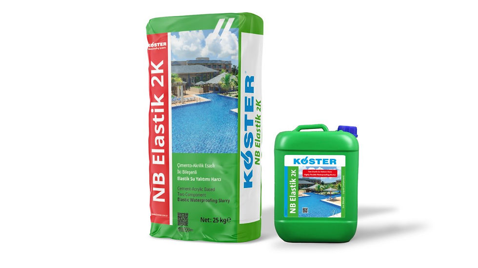 NB Elastic 2C Cement Based, Elastic Waterproofing Slurry - KÖSTER