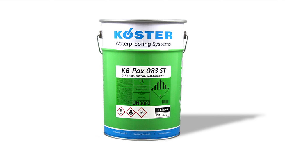 KB-Pox 083 ST Epoxy Based, Pigmented Texture Roller Coating - KÖSTER