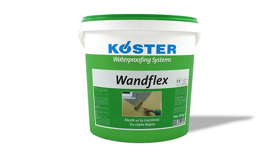 Wandflex Elastic and Crack-Bridging Facade Paint - KÖSTER