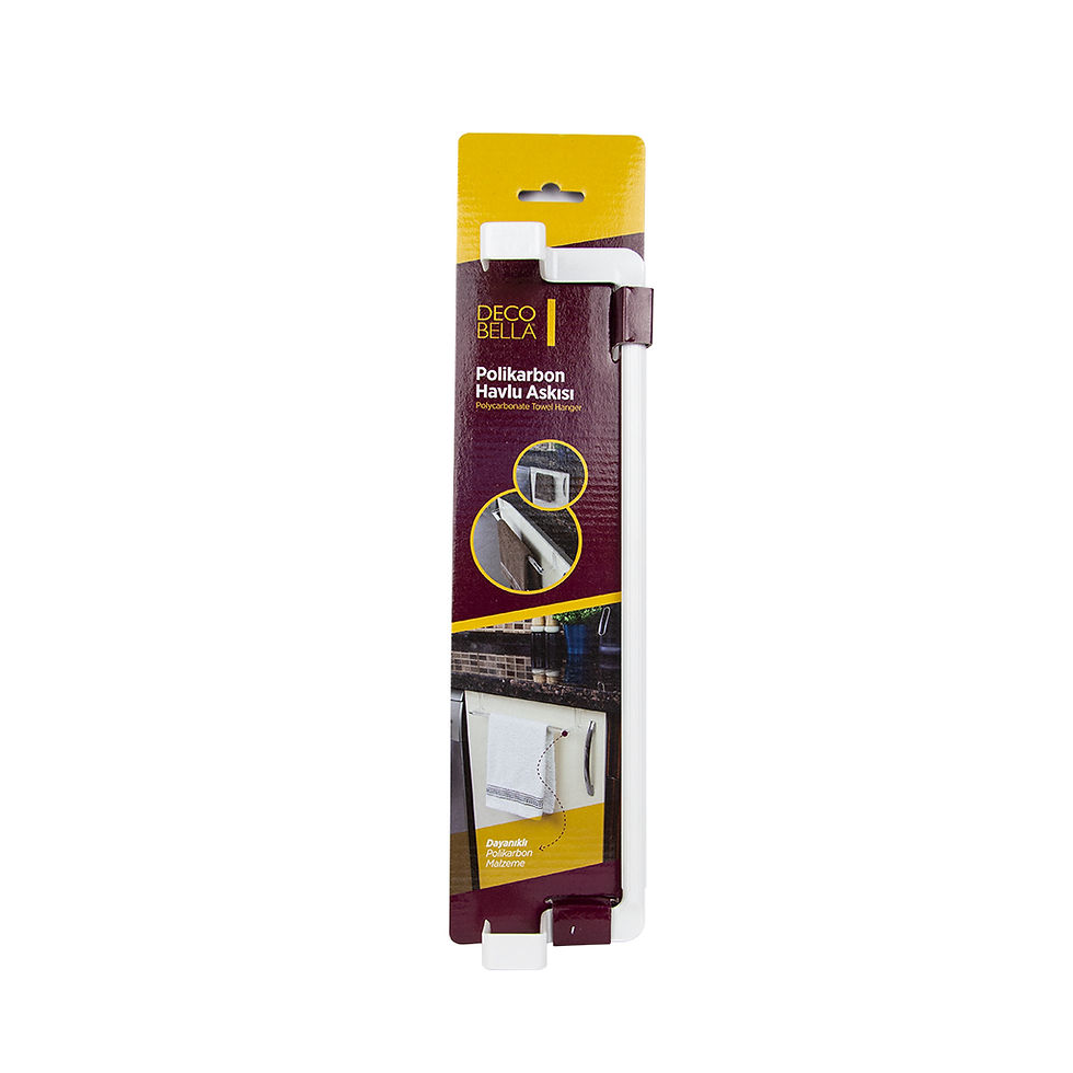 Thumbnail: DecoBella Polycarbonate Towel Hanger