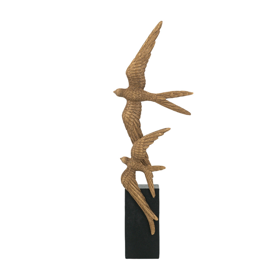 Flying Birds On Stand
