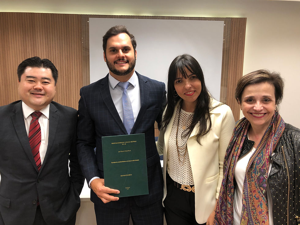 Luiz Felipe de T. Pieroni torna-se Mestre em Direito pela PUC/SP