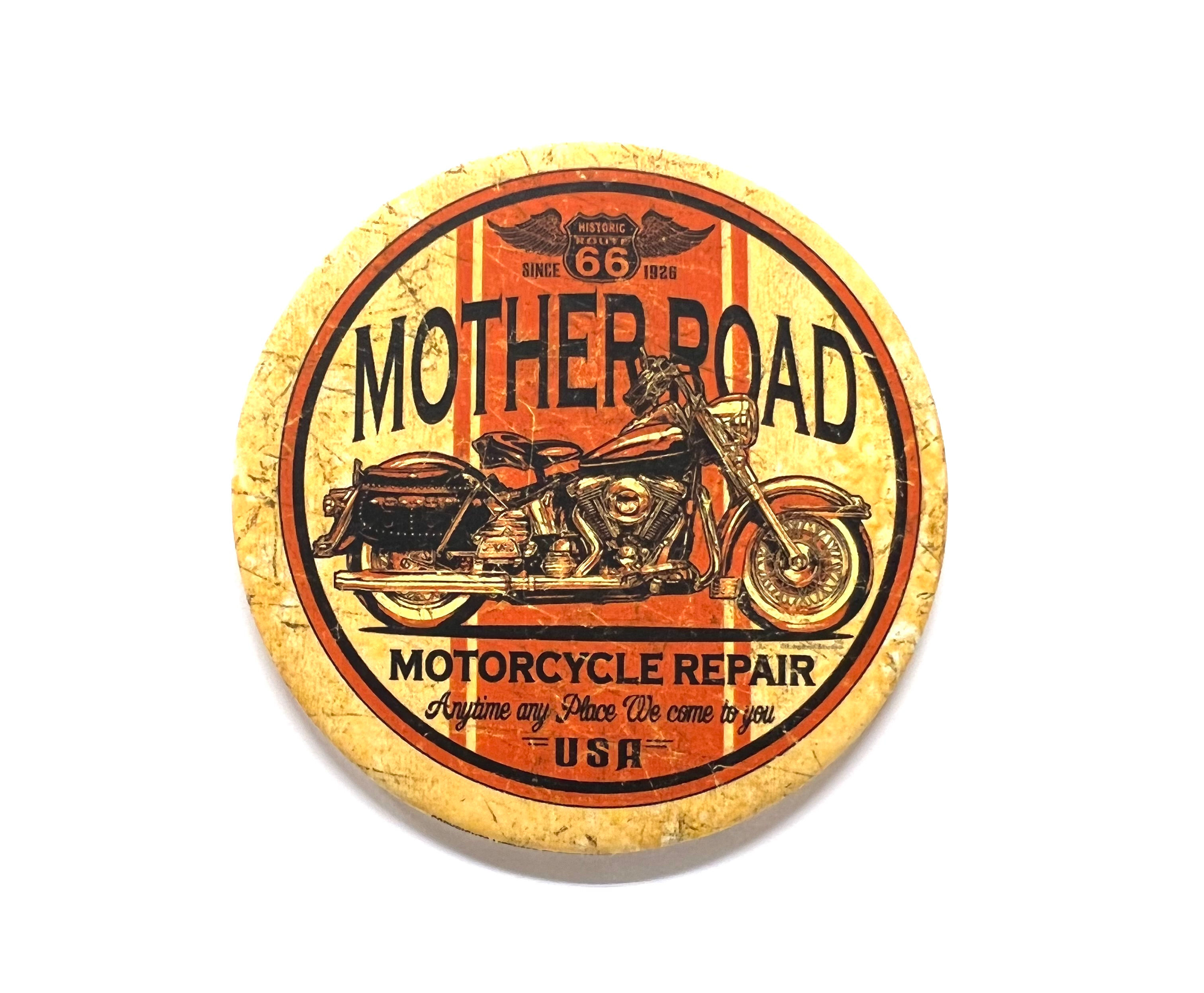 Mother Road 3" Round Magnet