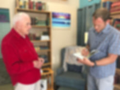 Beach Town Books Book Signing Picture