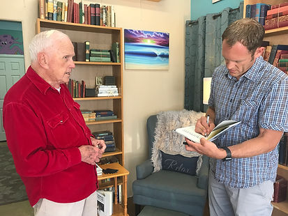 Beach Town Books Book Signing Picture