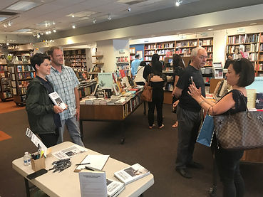 Warwicks Signing Picture with Teen Boy