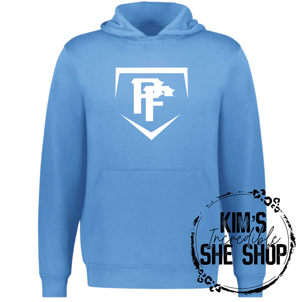 Thumbnail: PF Logo Athletic Fleece Lined Baseball Hoodie