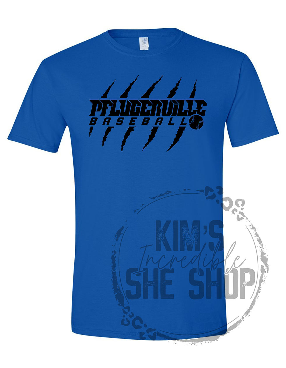 Thumbnail: Pflugerville Baseball Cotton/Poly T-Shirt