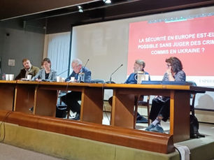 Is security in Europe possible without condemning crimes committed in Ukraine?