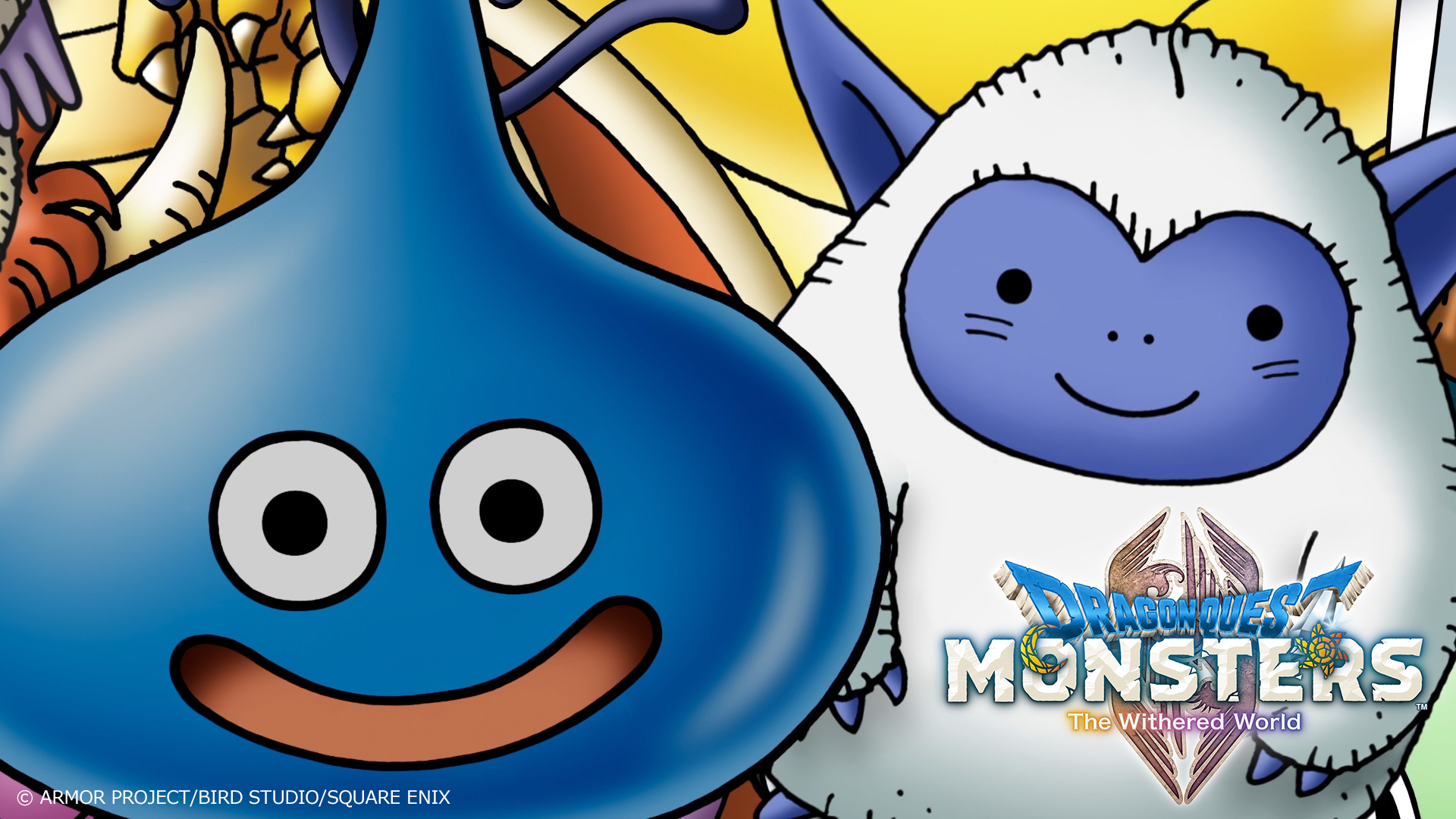 Key art for Dragon Quest Monsters The Withered World