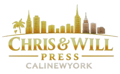 Chris and Will Press logo above the CALINEWYORK logo