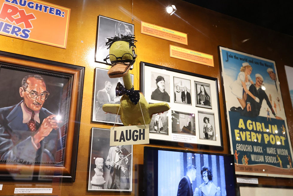 Groucho’s famous Secret Word Duck from “You Bet Your Life"