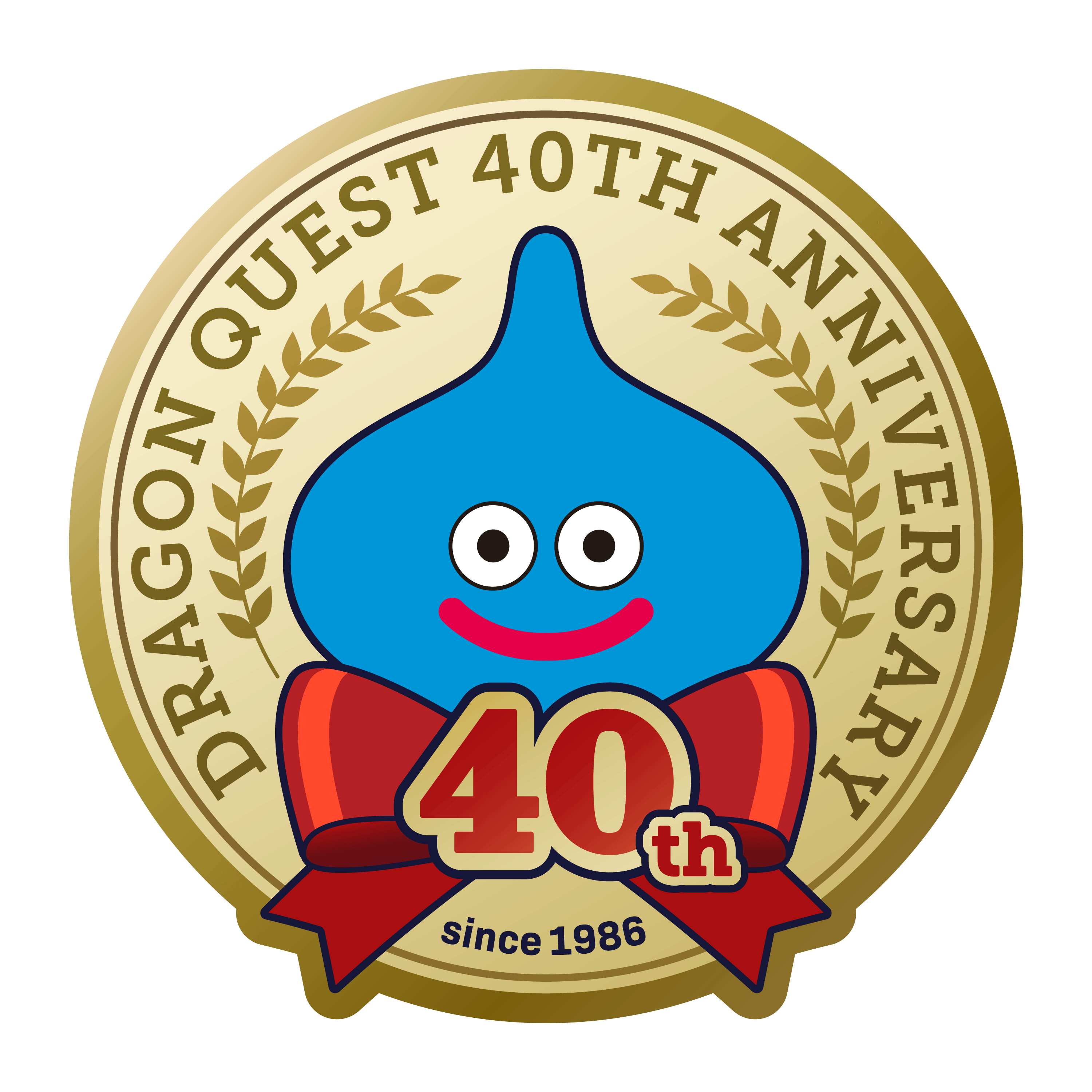 Dragon Quest 40th Anniversary Logo