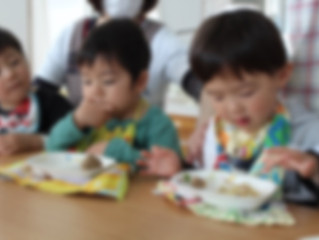 日々の給食風景