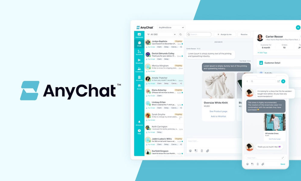 Anymind Group Moves Into Conversational Commerce Space With The Launch Of Anychat Anymind Group Moves Into Conversational Commerce Space With The Launch Of Anychat