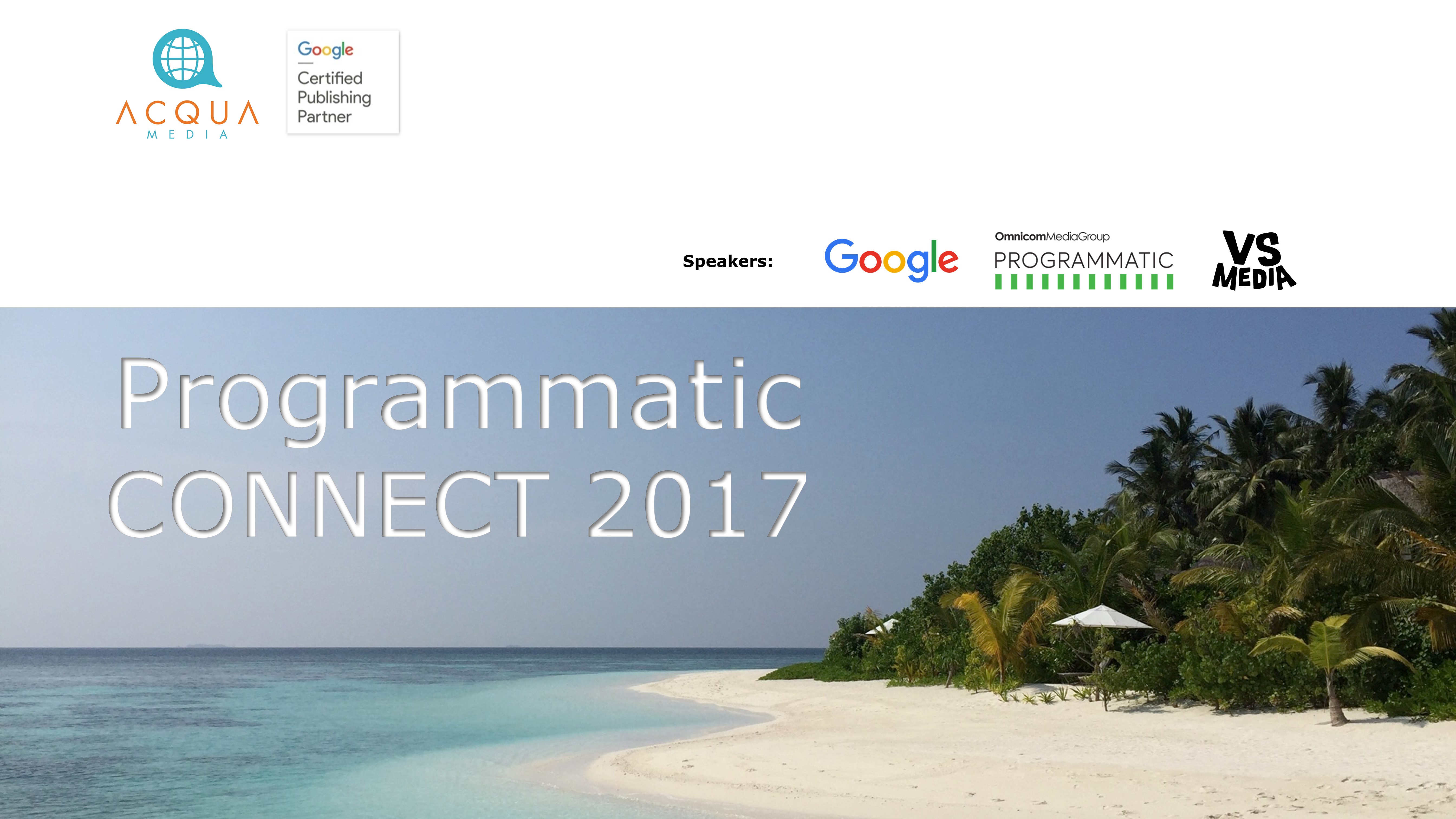 Programmatic CONNECT 2017