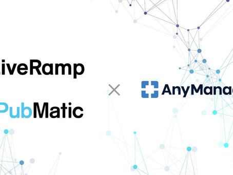 AnyMind Group integrates ID solutions from LiveRamp and PubMatic into AnyManager