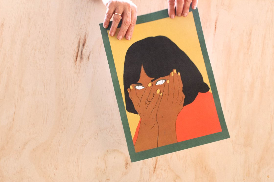 Joni Print by Natasha Michels