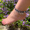 Thumbnail: Blue Personalized Anklet