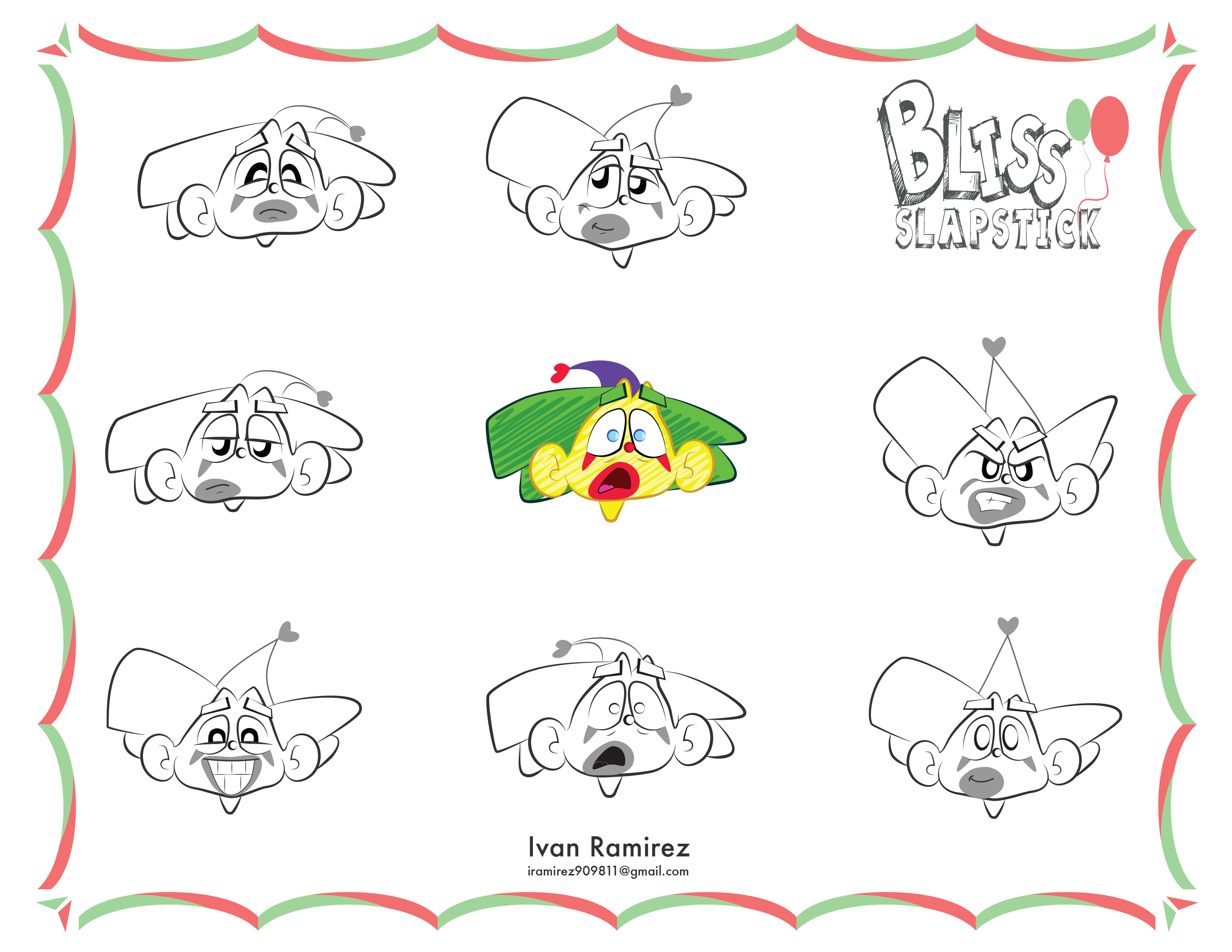 Cartoon Facial Expressions