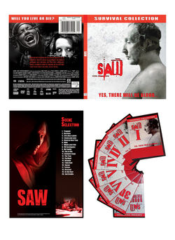 "Saw" DVD Case & Insert