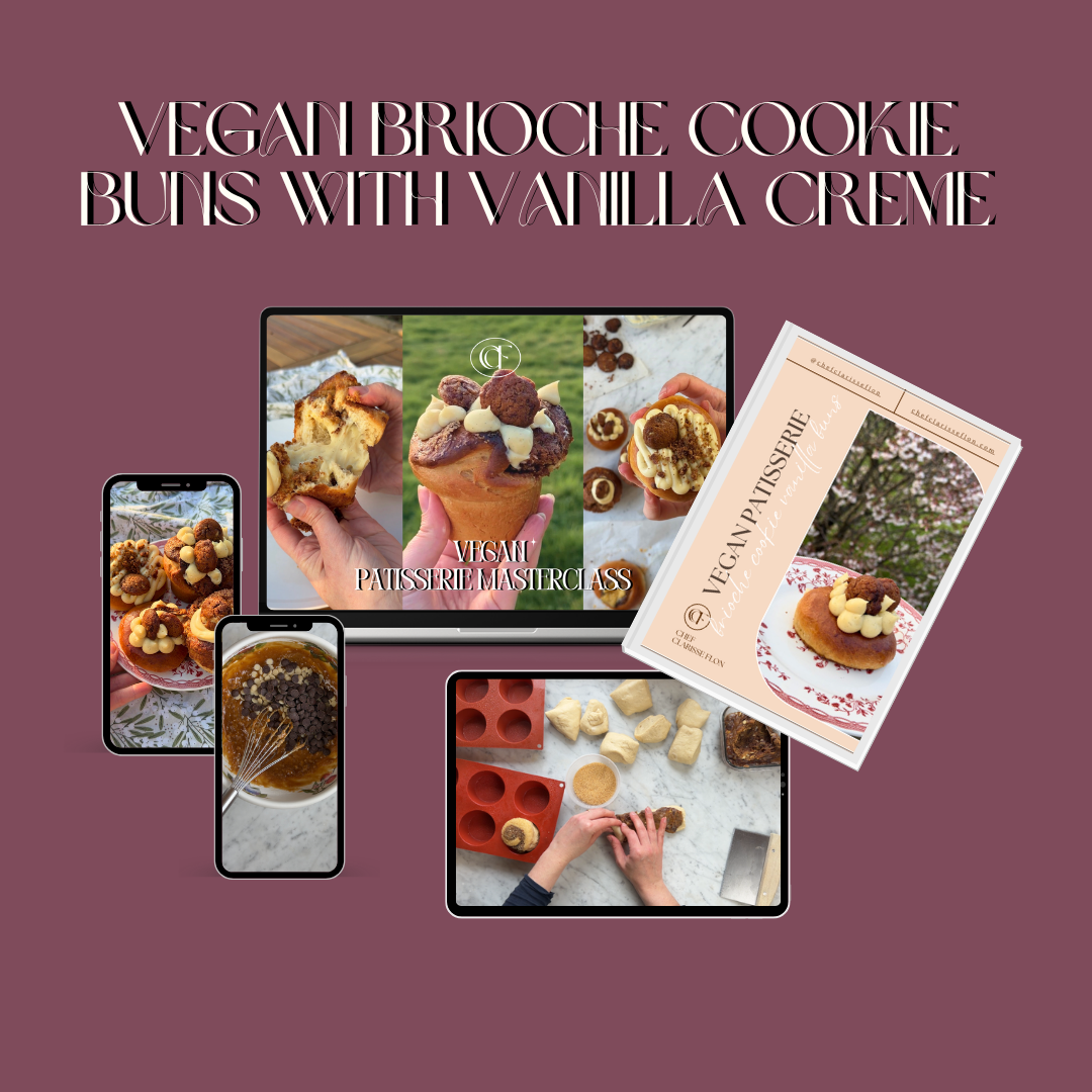 THE BRIOCHE COOKIE BUNS WITH VANILLA CREME MASTERCLASS
