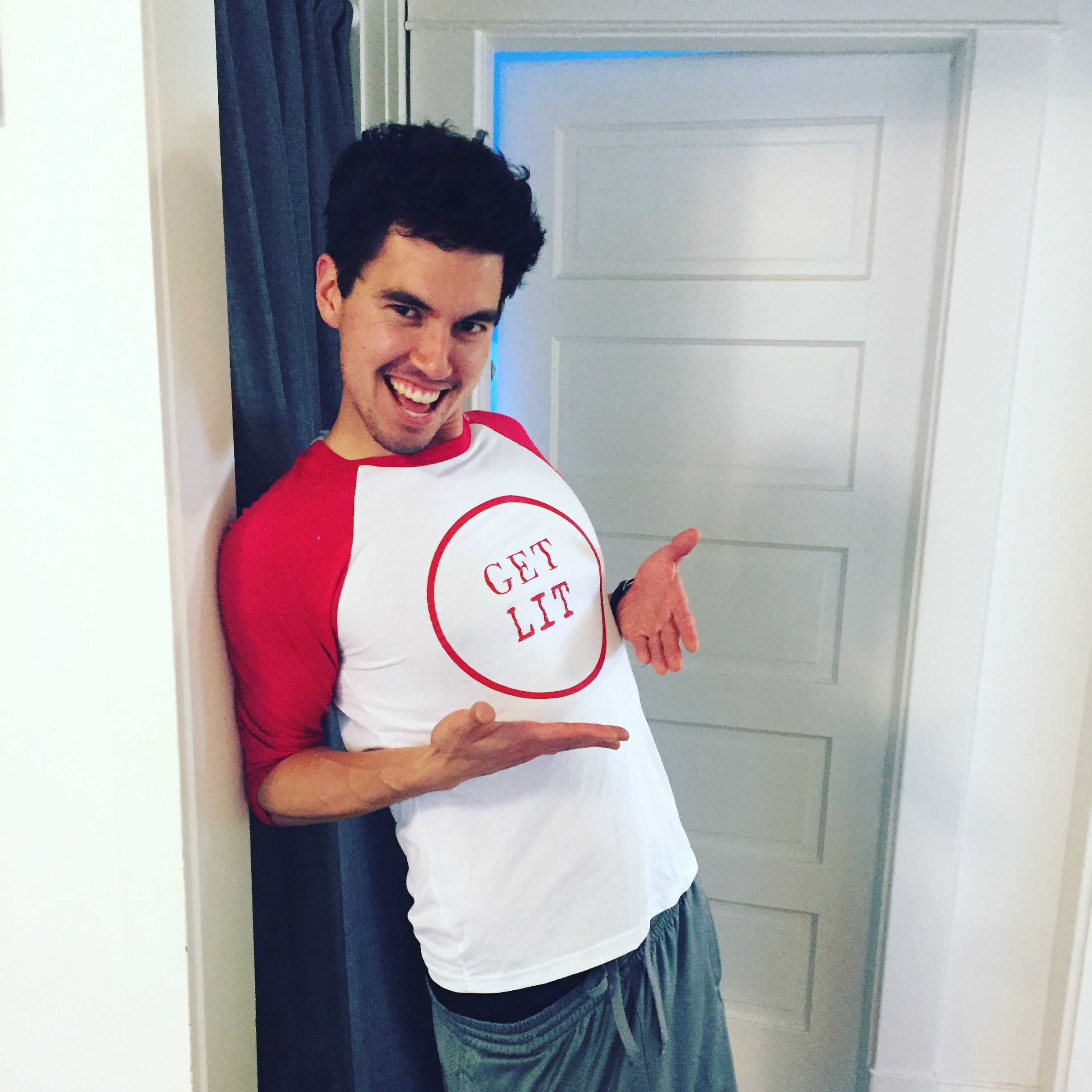 Get Lit Merch Model: Zach