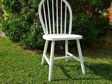 Sitting Pretty Event Hire Ermington Vintage Prop Sydney White Chair Hire Vintage