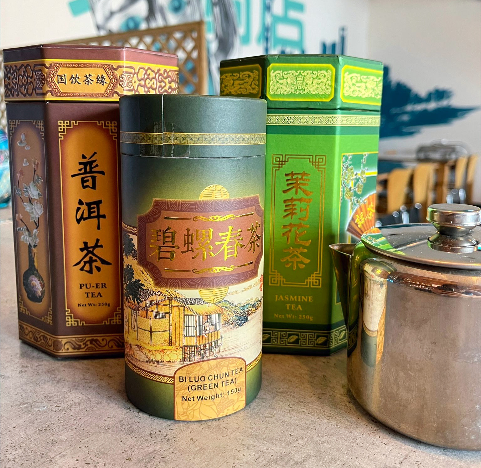 Arranged Food and Objects