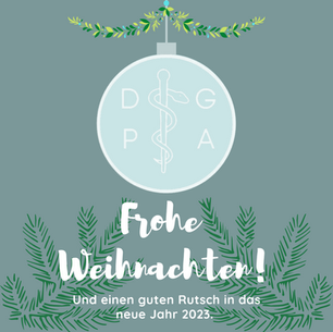 Weihnachtsgrüße von der DGPA