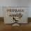 Miniatura: Cedulka - Příprava nevěsty  20x15cm