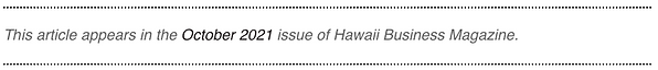 Sue Chipperton interviewed by Hawaii Business Magazine