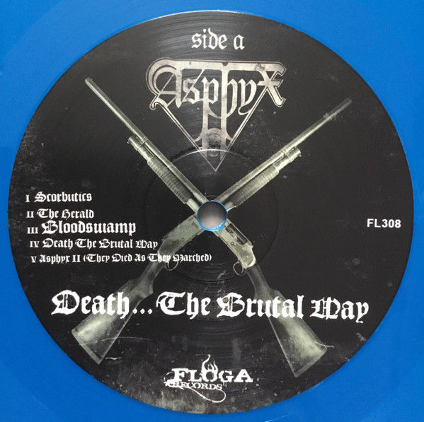 Miniatura: ASPHYX - Death The Brutal Way - LP (Gatefold, Aqua Blue 180g Vinyl)