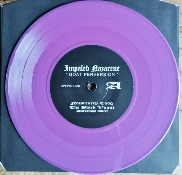 Miniatura: IMPALED NAZARENE - Goat Perversion - LP (7EP, Purple Vinyl)