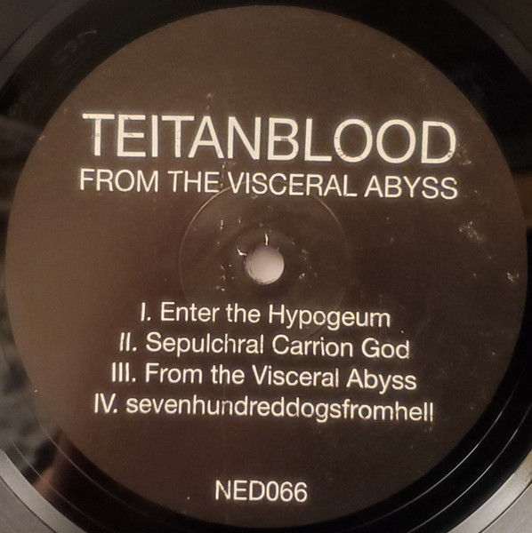 Thumbnail: TEITANBLOOD - From the Visceral Abyss - LP (Black Vinyl)
