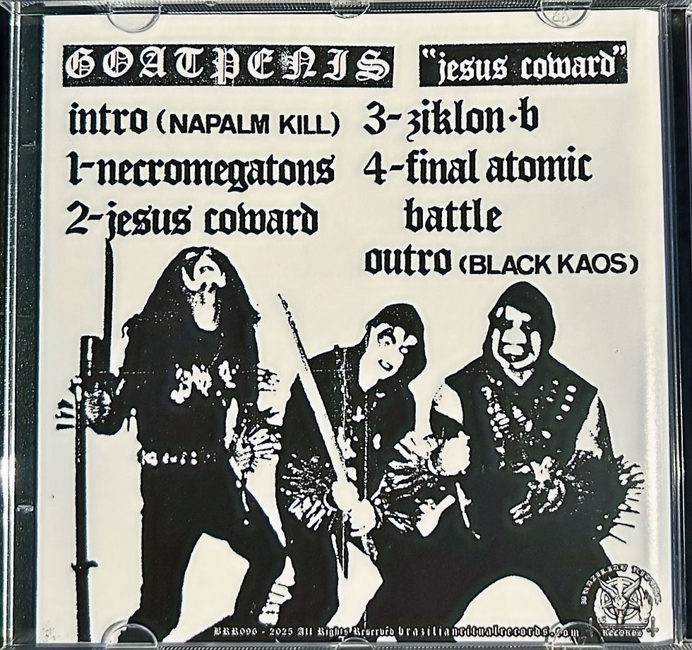 Miniatura: GOATPENIS - Jesus Coward - CD (Demo 1994)