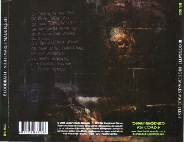 Miniatura: BLOODBATH - Nightmares Made Flesh - CD