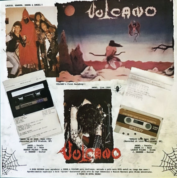 Miniatura: VULCANO - Devil on My Roof - Demo 1984 - LP (Violet/Green Vinyl)