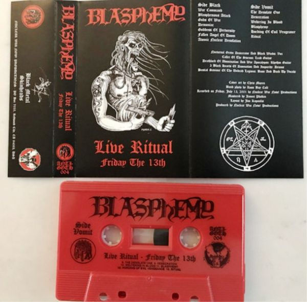 Miniatura: BLASPHEMY - Live Ritual – Friday the 13th - Tape