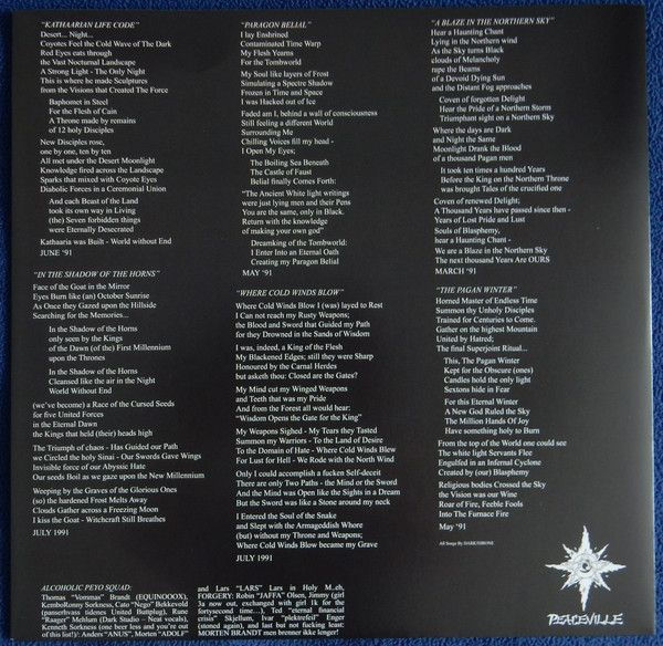 Thumbnail: DARKTHRONE‎ - A Blaze in the Northern Sky - LP