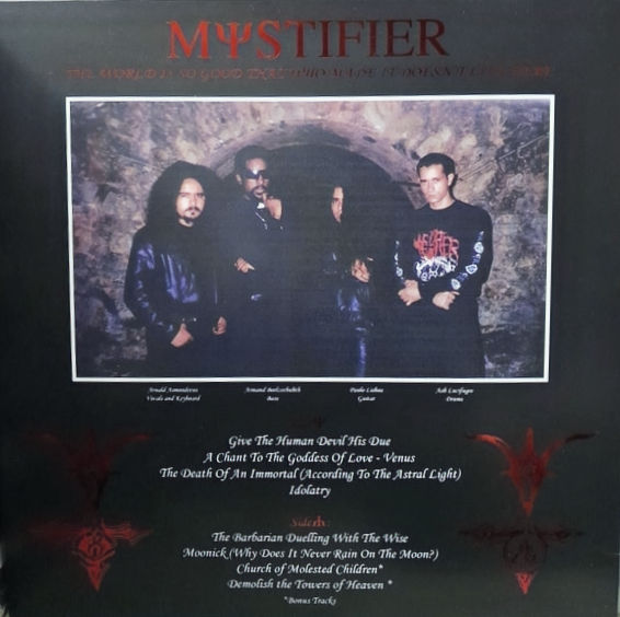 Miniatura: MYSTIFIER - The World is so Good that Who Made it Doesn't Live Here - LP (180g)