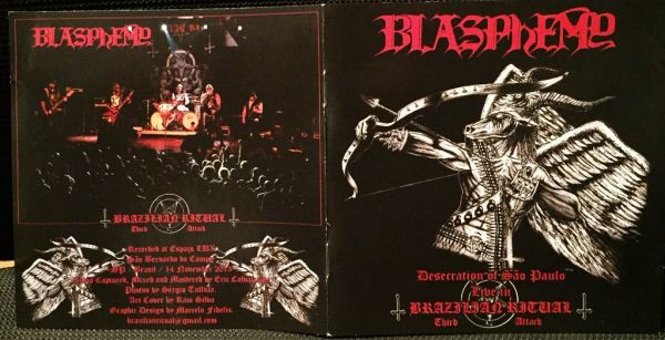 Thumbnail: BLASPHEMY - Desecration of Sao Paulo - Live in Brazilian Ritual Third Attack -CD