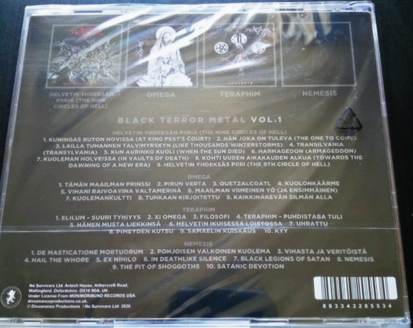 Miniatura: AZAGHAL - Black Terror Metal Vol. 1 - CD (Boxet 4CDs)