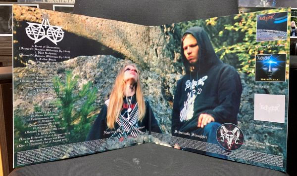 Thumbnail: BEHERIT - Beast of Beherit: Complete Worxxx - LP (Gatefold, Double Red Vinyl)