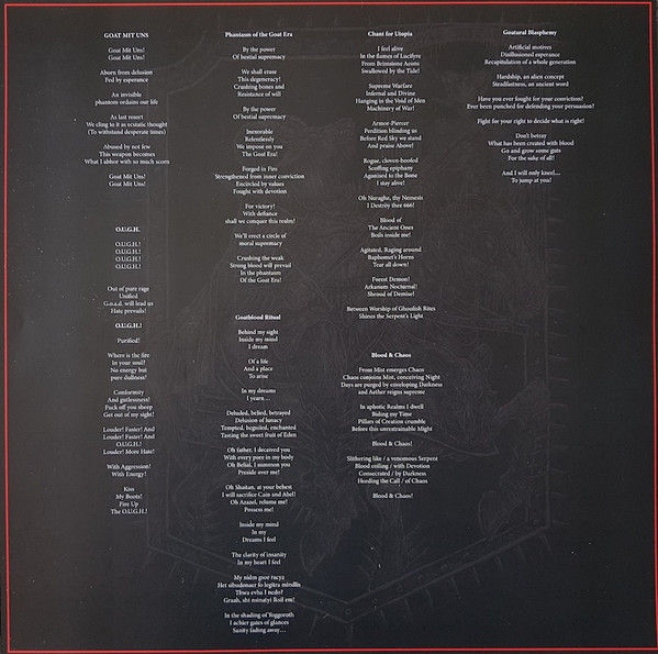 Miniatura: ZIEGENHORN - Blut & Kaos - LP (Gatefold, Red Vinyl)