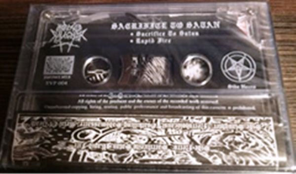 Miniatura: NECROSLAUGHTER - Sacrifice to Satan - Tape