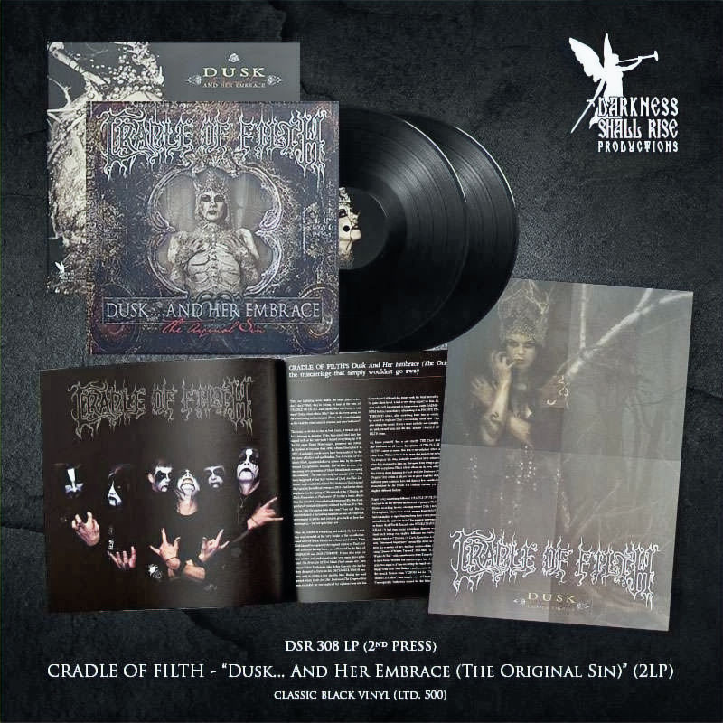 CRADLE OF FILTH - Dusk And Her Embrace (The Original Sin) - LP (Gatefold, 2LP)